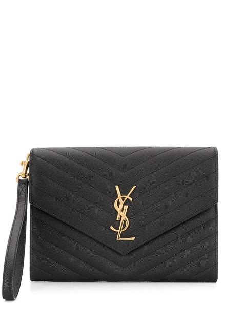 ysl wallet clutch|farfetch ysl clutch.